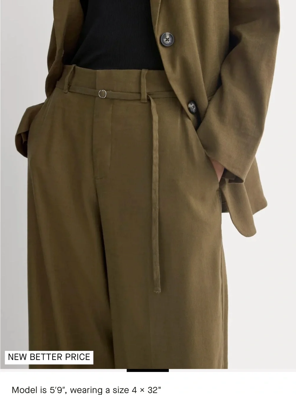 Everlane Linen Wide-Leg Trousers